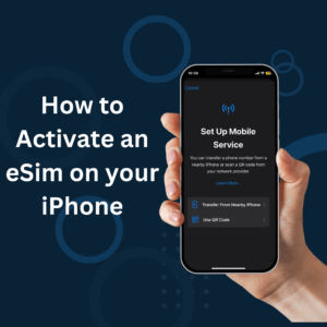 How to check if eSim is activated in iPhone