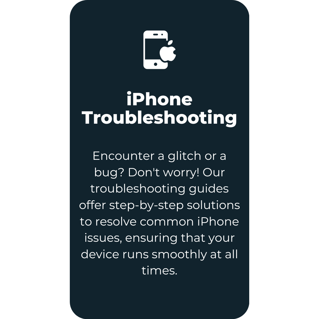 iphone troubleshooting